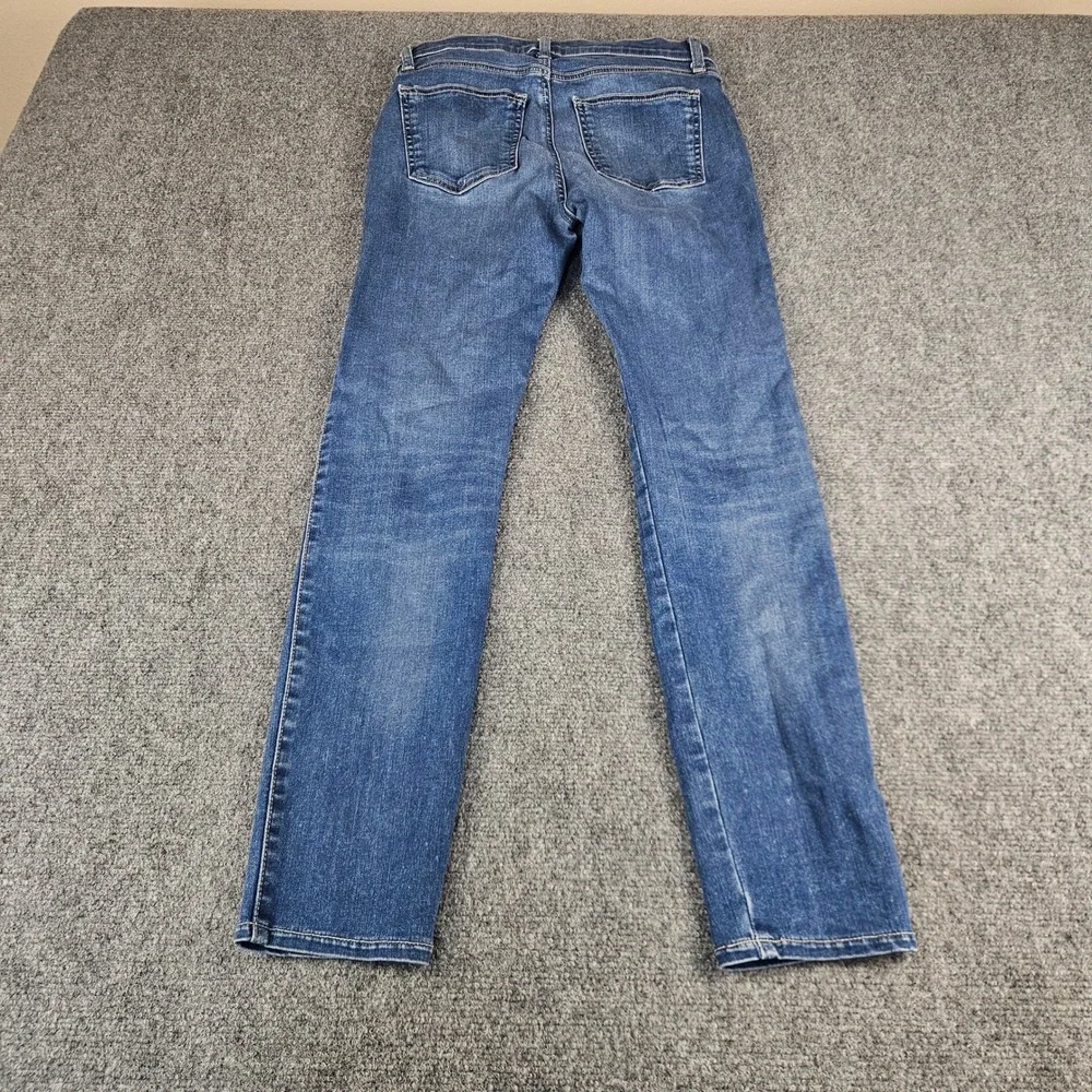 Lucky Brand‎ Bridgette Skinny Jeans Womens 4/27 Medium Wash High Rise Denim